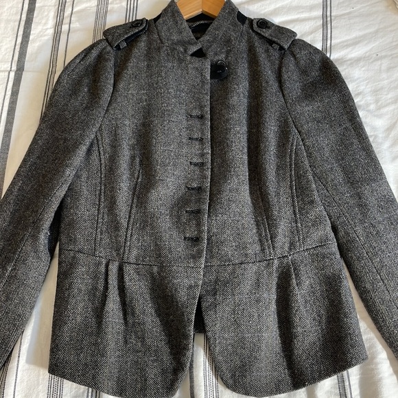 Zara Basic Wool Jacket - Picture 8 of 16